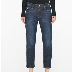 Frame Le Garcon Crop in Covant